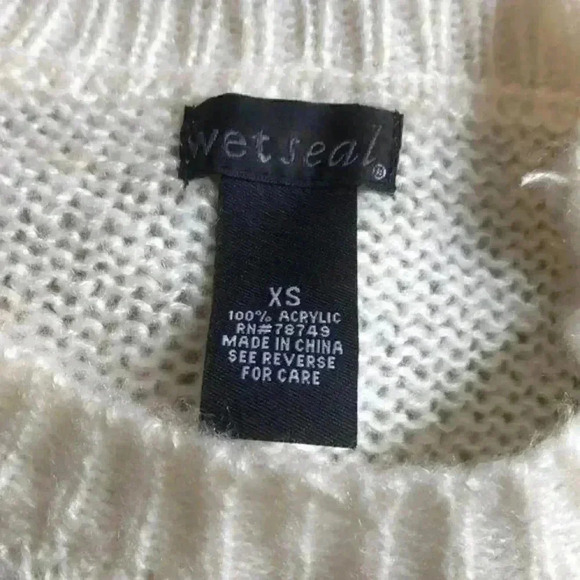 Wet Seal Acrylic sweater - Picture 4 of 4